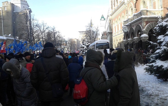 Протести в Києві: фото